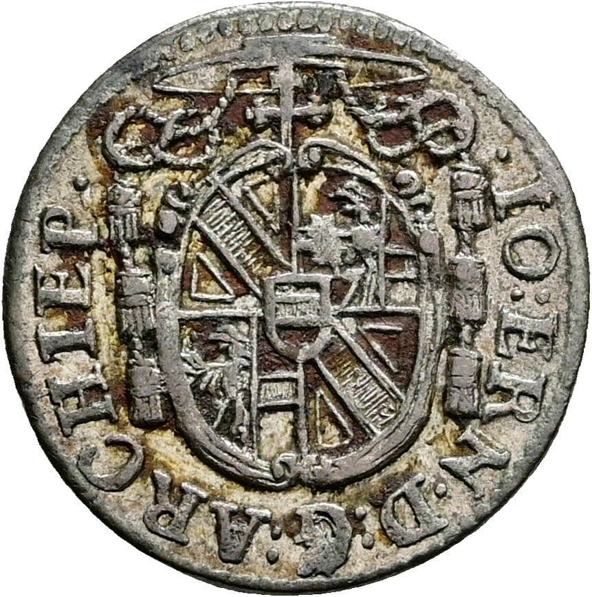 Kreuzer Johann Ernst Graf Thun-Hohenstein 1687-1709 1704 – Rückseite