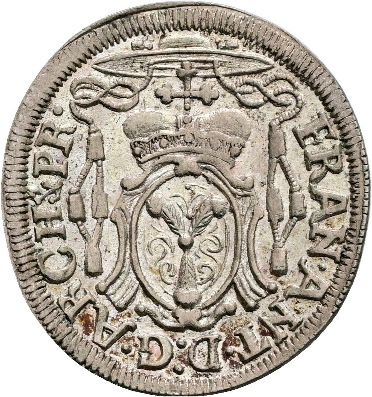 Batzen Franz Anton Fürst von Harrach 1709-1727 1724 – Rückseite