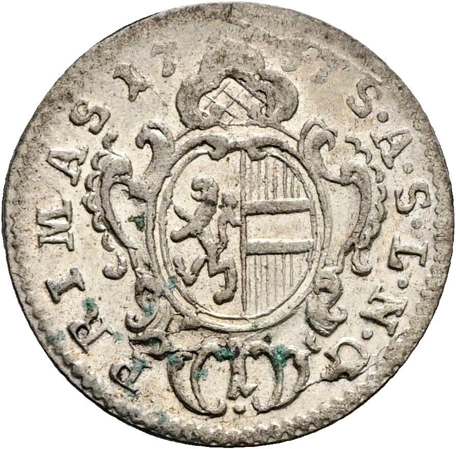 Kreuzer Sigismund III. Graf Schrattenbach 1753-1771 1757 – Vorderseite