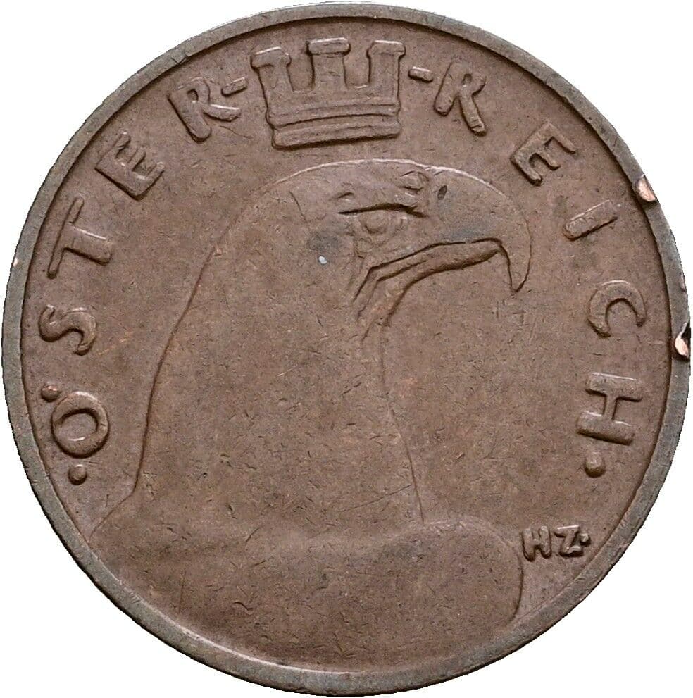 1 Groschen 1938 – Rückseite