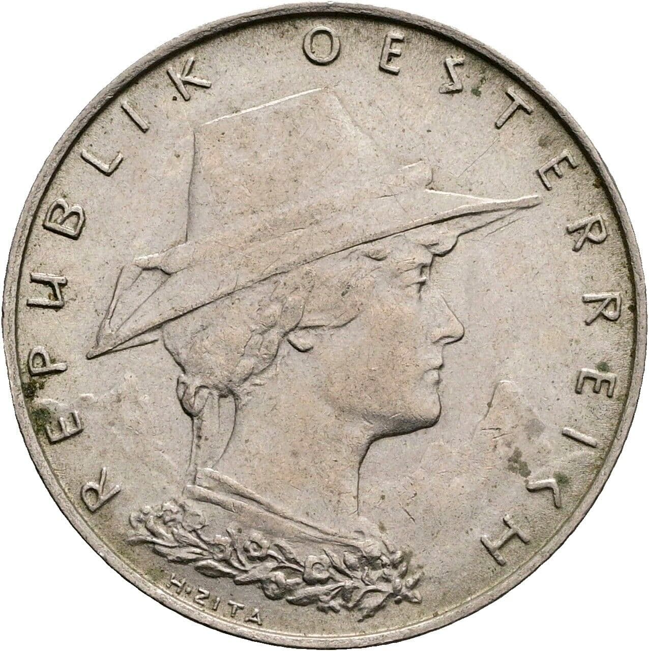10 Groschen 1929 – Vorderseite