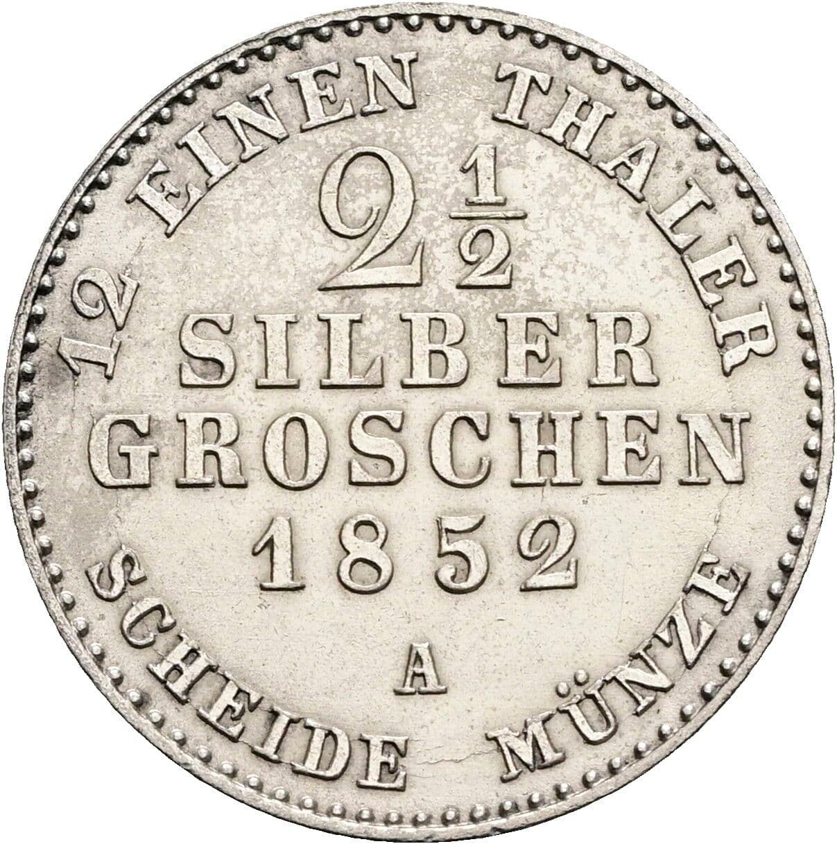 2 1/2 Silbergroschen