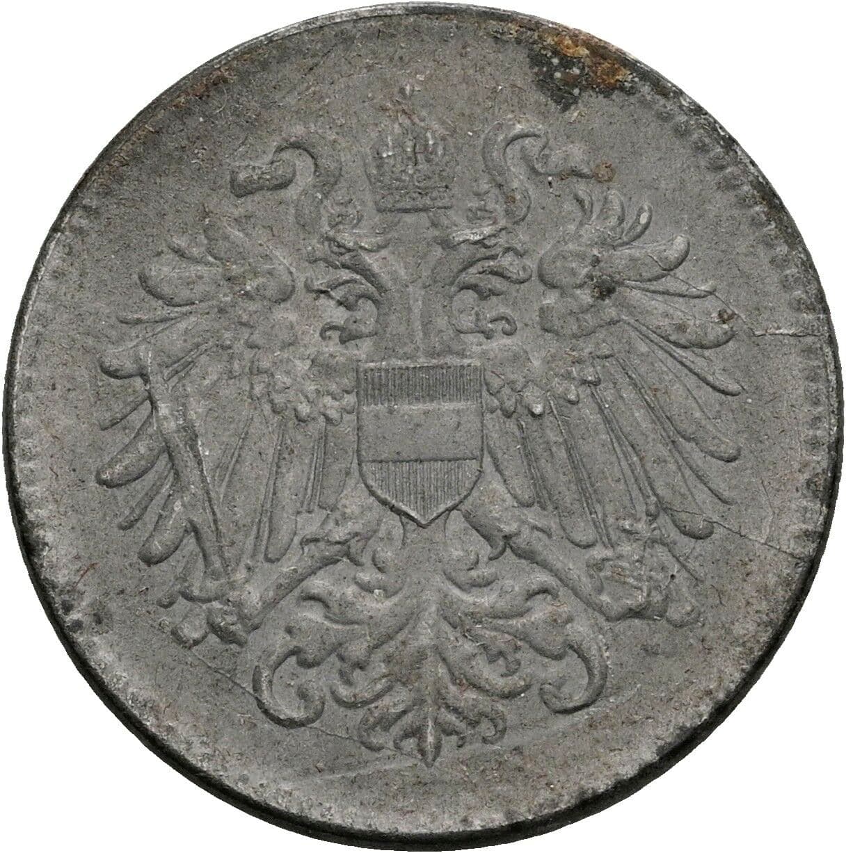 20 Heller Franz Joseph I. 1848-1916 1916 – Rückseite