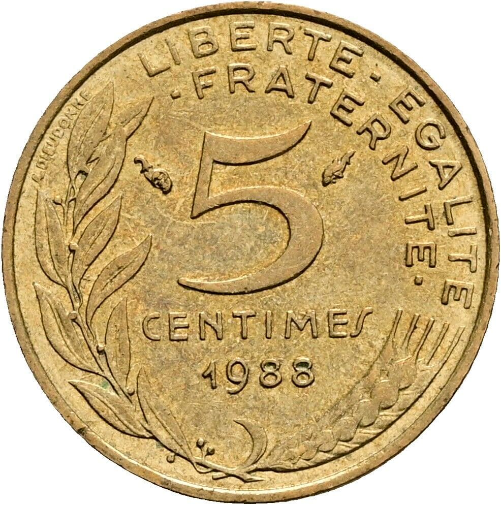 5 Centimes