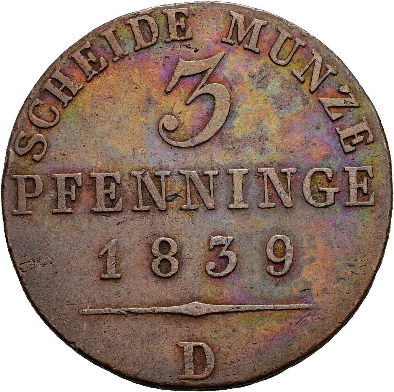 3 Pfennige