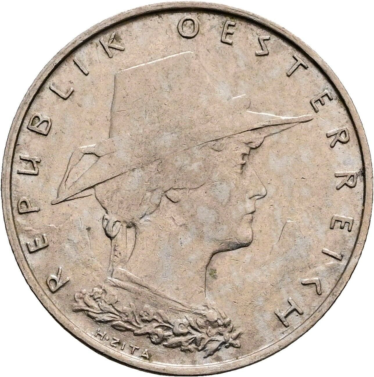 10 Groschen 1928 – Vorderseite