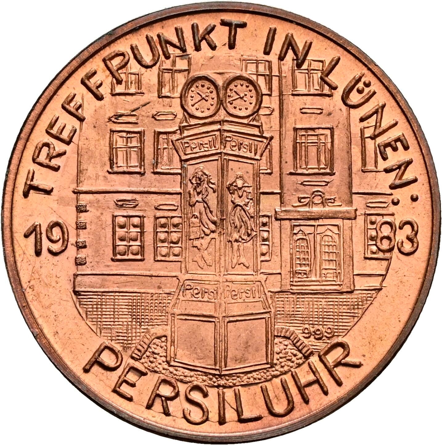 Medaille 1840/1983 – Rückseite