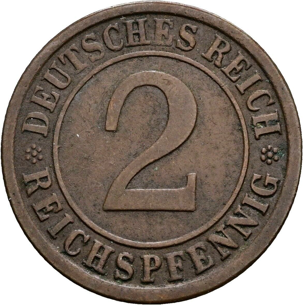 2 Reichspfennig