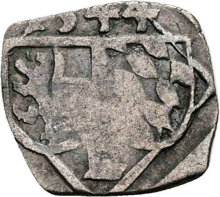 Pfennig Ernst von Bayern 1544 – Vorderseite