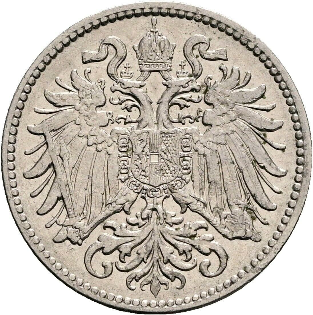 10 Heller Franz Joseph I. 1848-1916 1909 – Rückseite