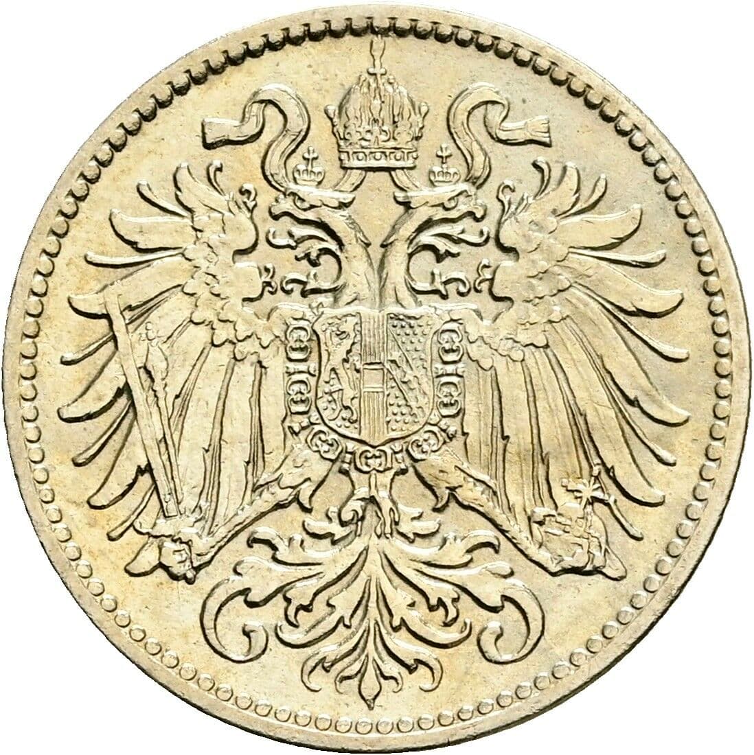 10 Heller Franz Joseph I. 1848-1916 1915 – Rückseite