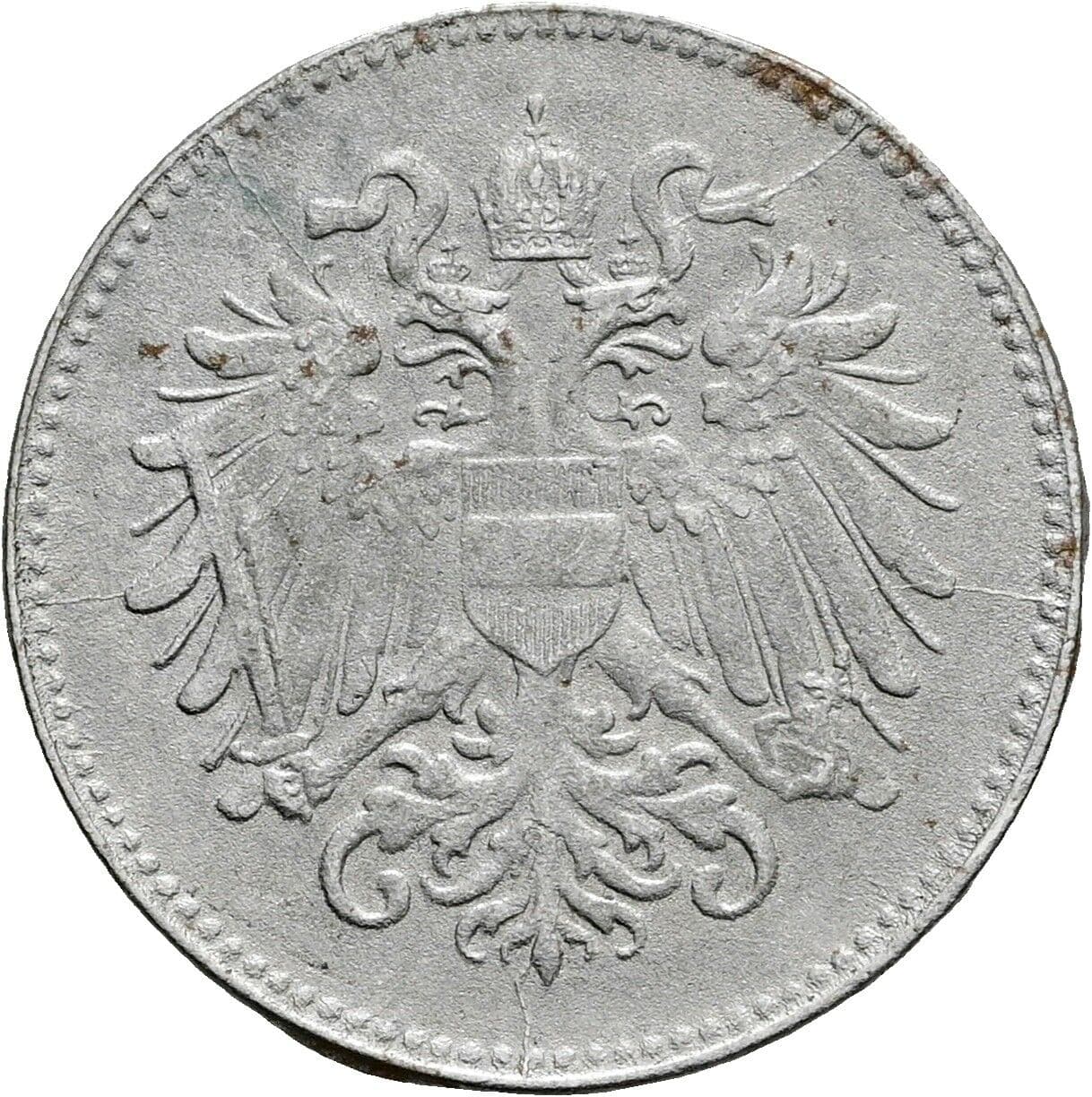 20 Heller Franz Joseph I. 1848-1916 1916 – Rückseite