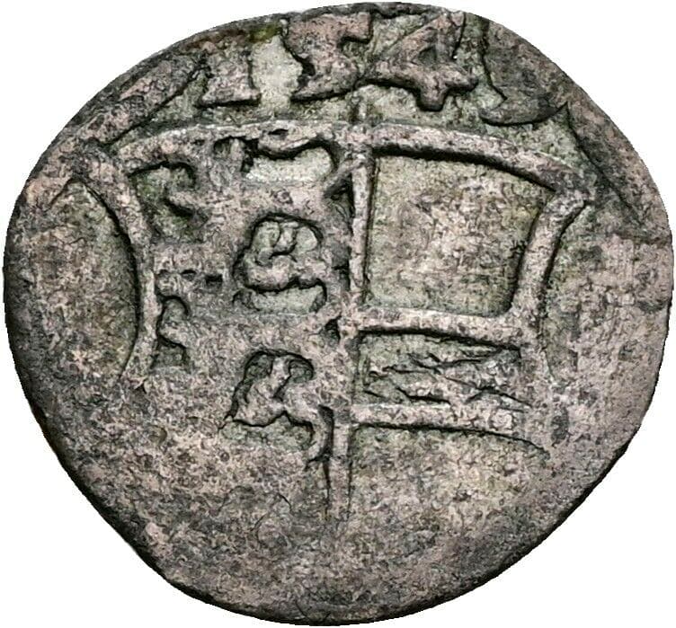 Pfennig Ferdinand I. 1541 Klagenfurt – Vorderseite