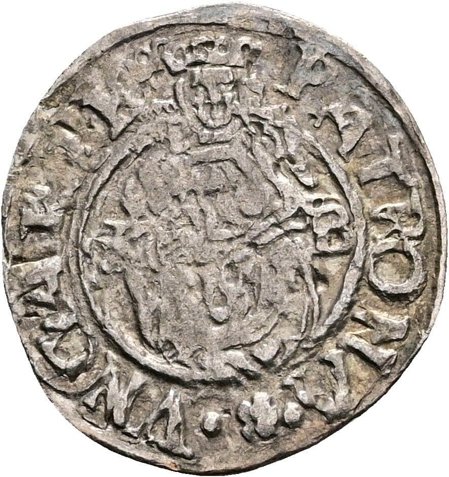 Denar 1579 KB, Kremnitz – Vorderseite