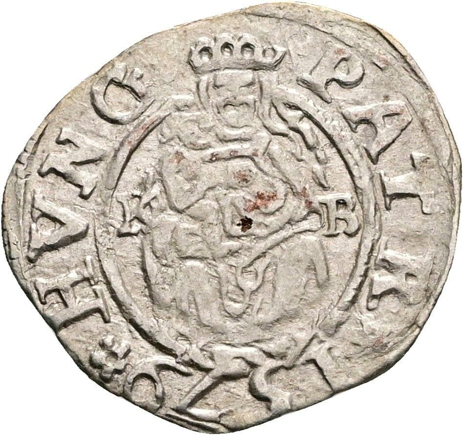 Denar Rudolph II. 1579 KB – Vorderseite