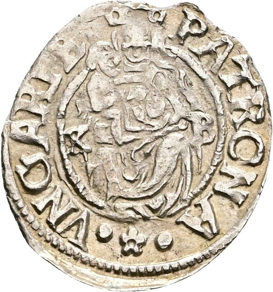 Denar Rudolph II. 1579 KB – Vorderseite