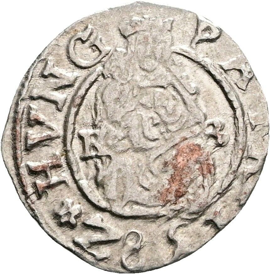 Denar 1582 KB, Kremnitz – Vorderseite