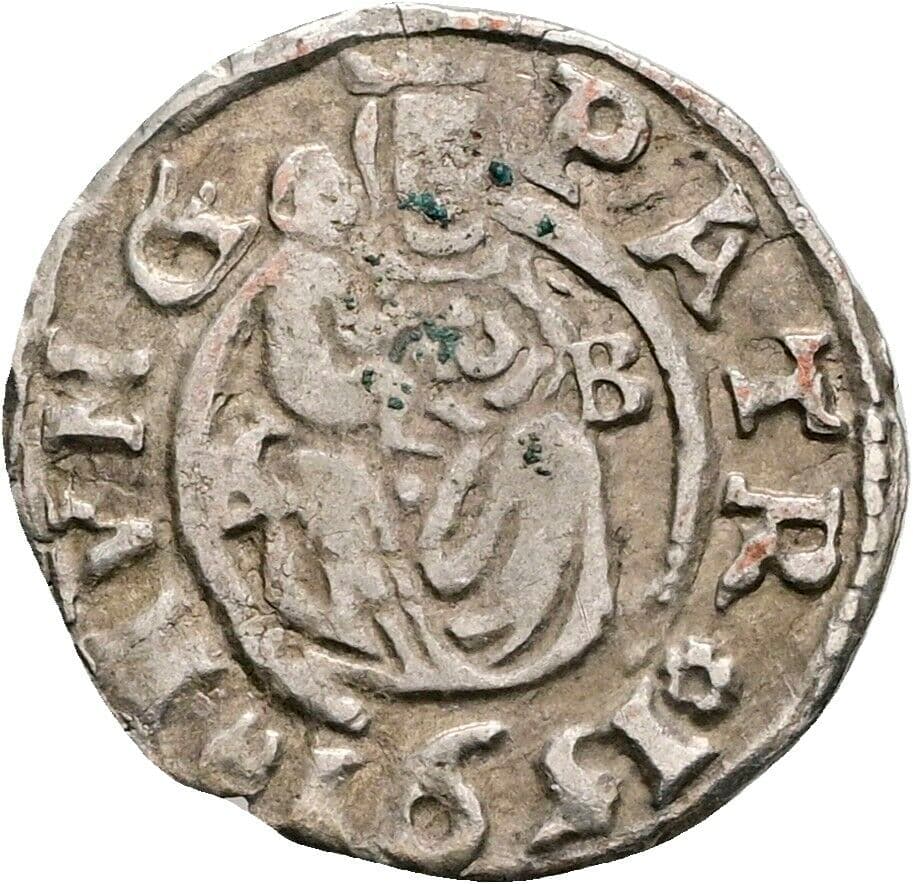 Denar 1591 KB, Kremnitz – Vorderseite
