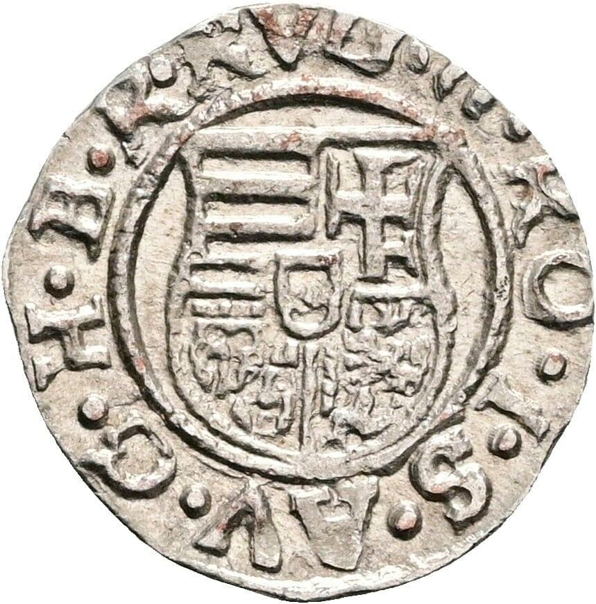 Denar 1582 KB, Kremnitz – Rückseite