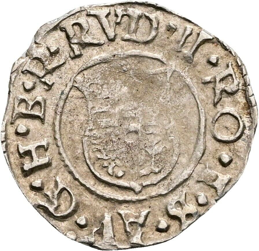 Denar 1592 KB, Kremnitz – Rückseite