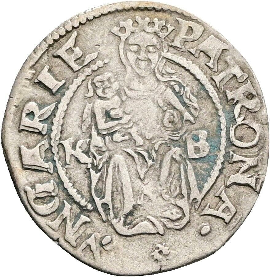 Denar Ferdinand I. 1535 – Vorderseite