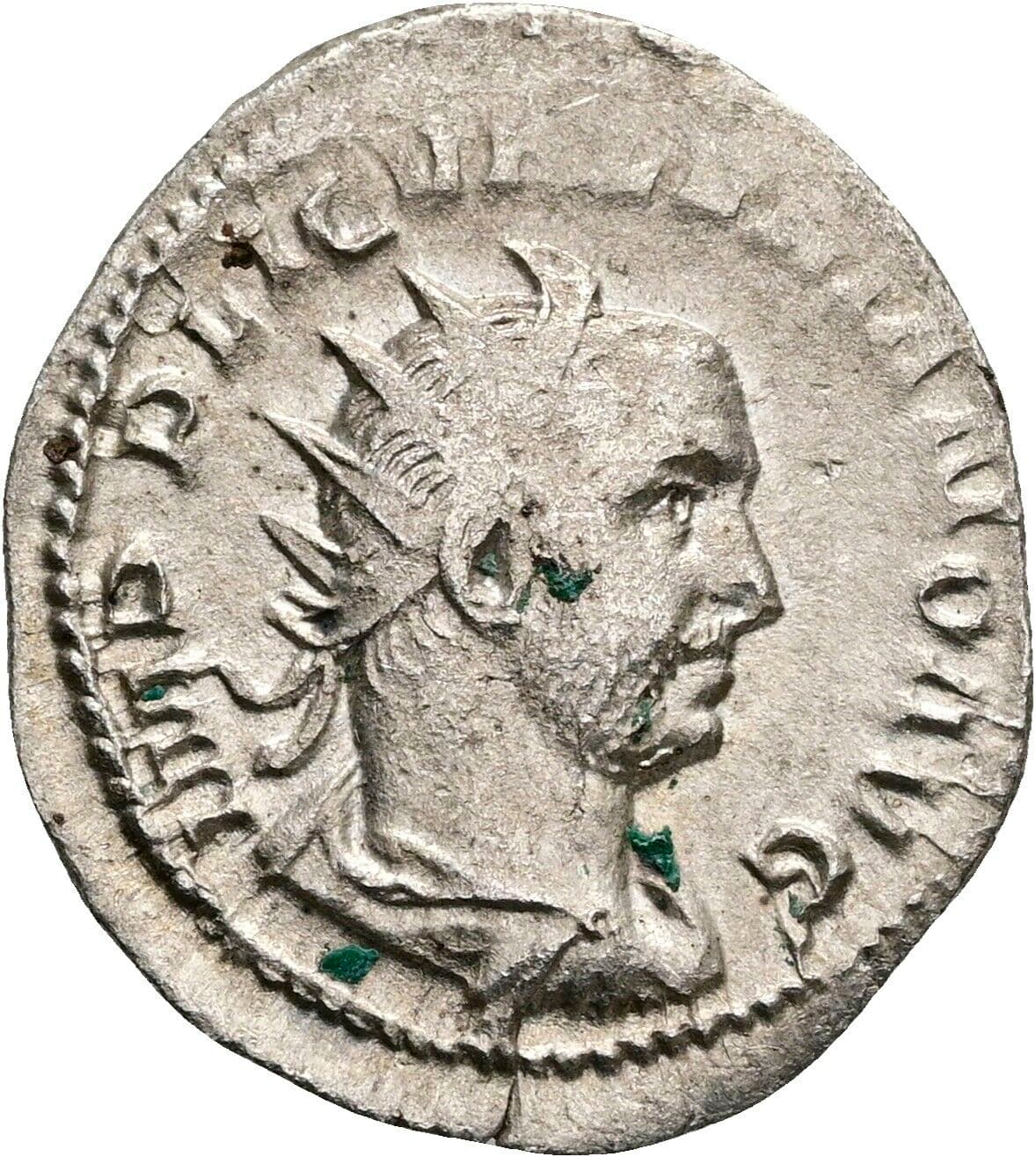 Antoninian Valerianus I. 253-260 AC – Vorderseite