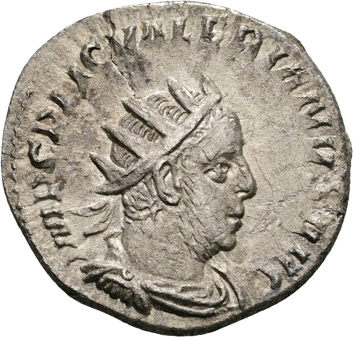 Antoninian Valerianus I. 253-260 AC – Vorderseite
