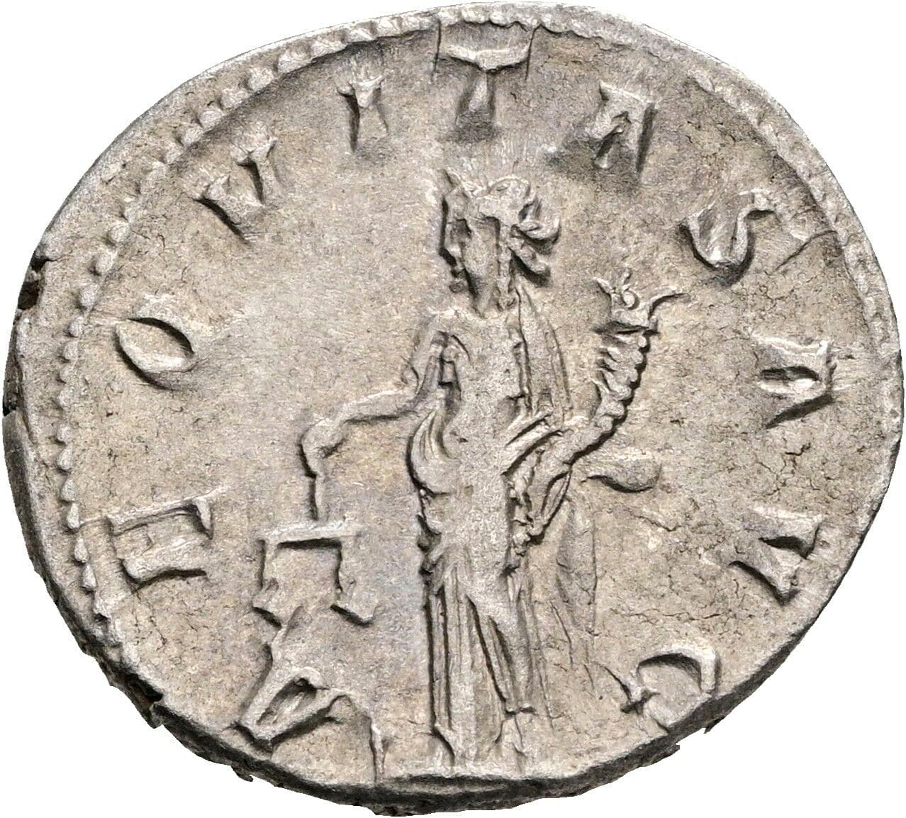 Antoninian Gordianus III. Pius 238-244 AC – Rückseite