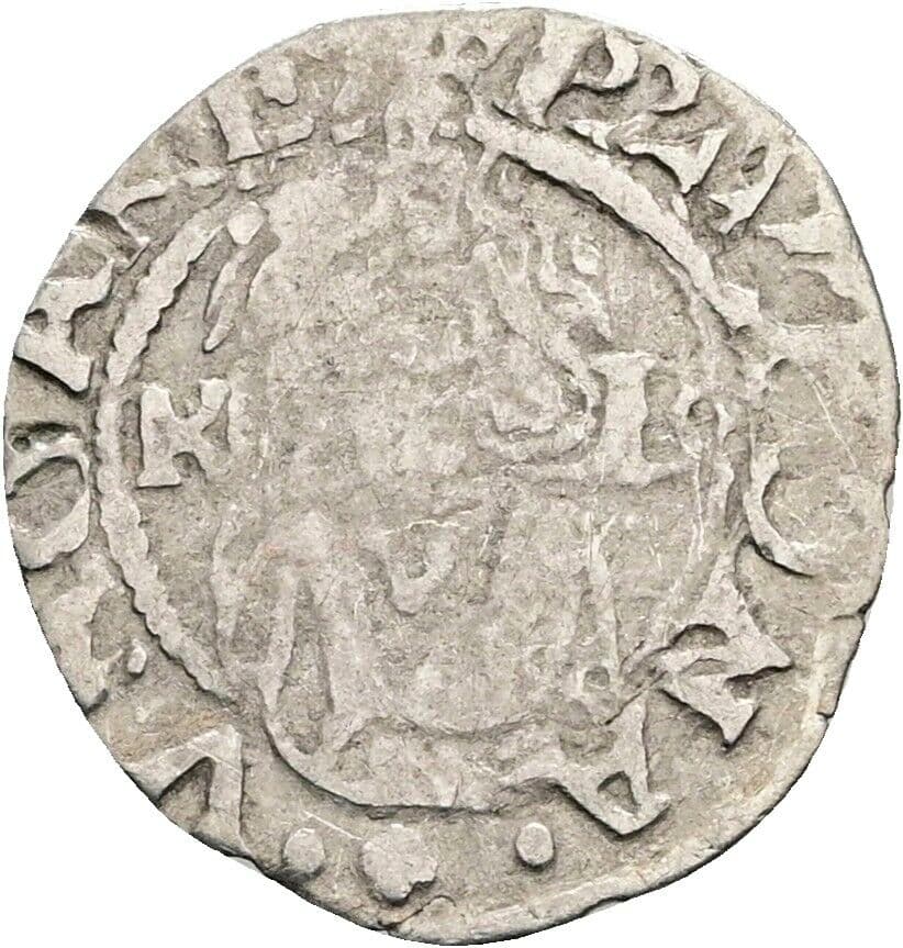 Denar Ferdinand I. 1559 KB, Kremnitz – Vorderseite