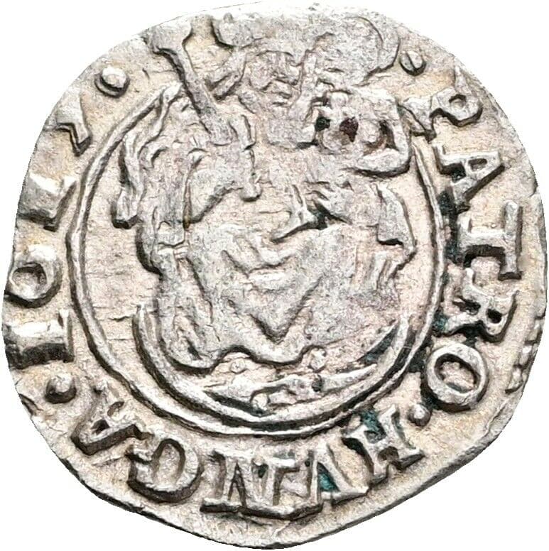 Denar Matthias 1612-1619 1617 KB – Vorderseite