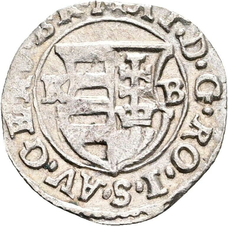 Denar Matthias 1612-1619 1617 KB – Rückseite