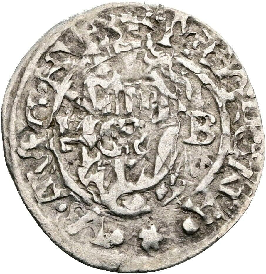 Denar 1574 KB, Kremnitz – Vorderseite