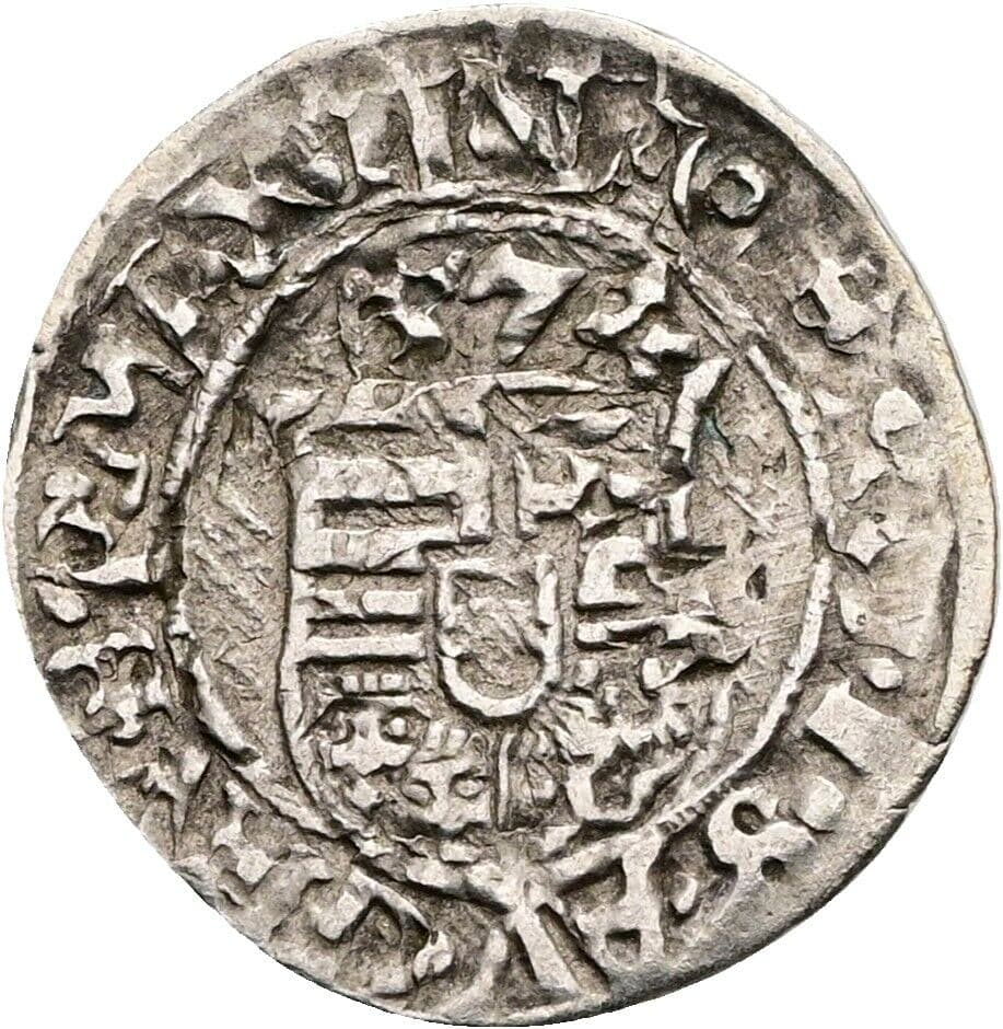 Denar 1574 KB, Kremnitz – Rückseite