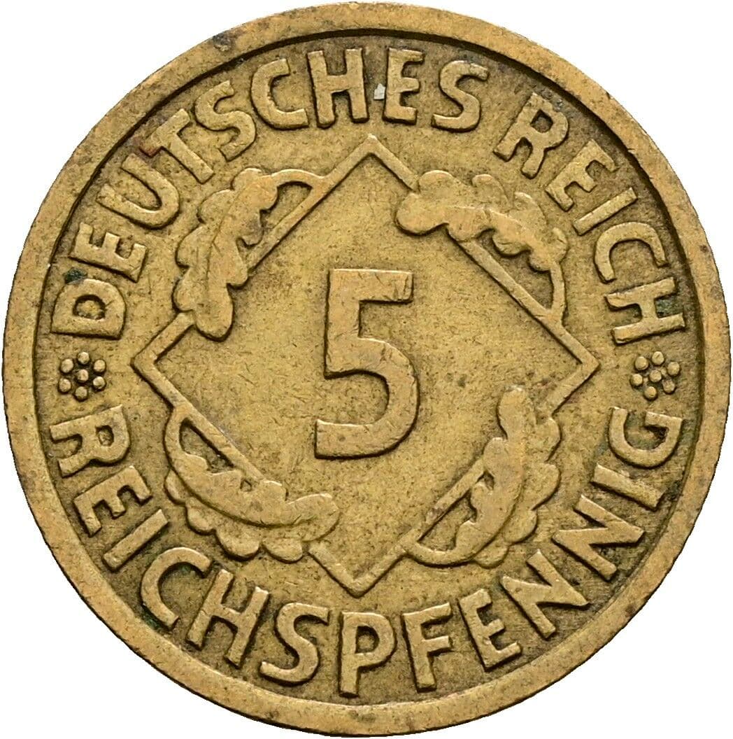 5 Reichspfennig