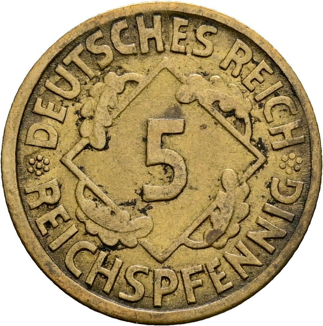 5 Reichspfennig