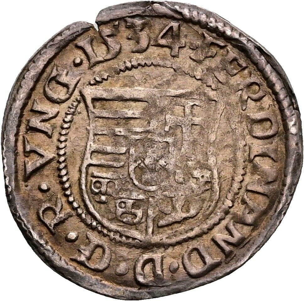 Denar 1534 KB – Rückseite