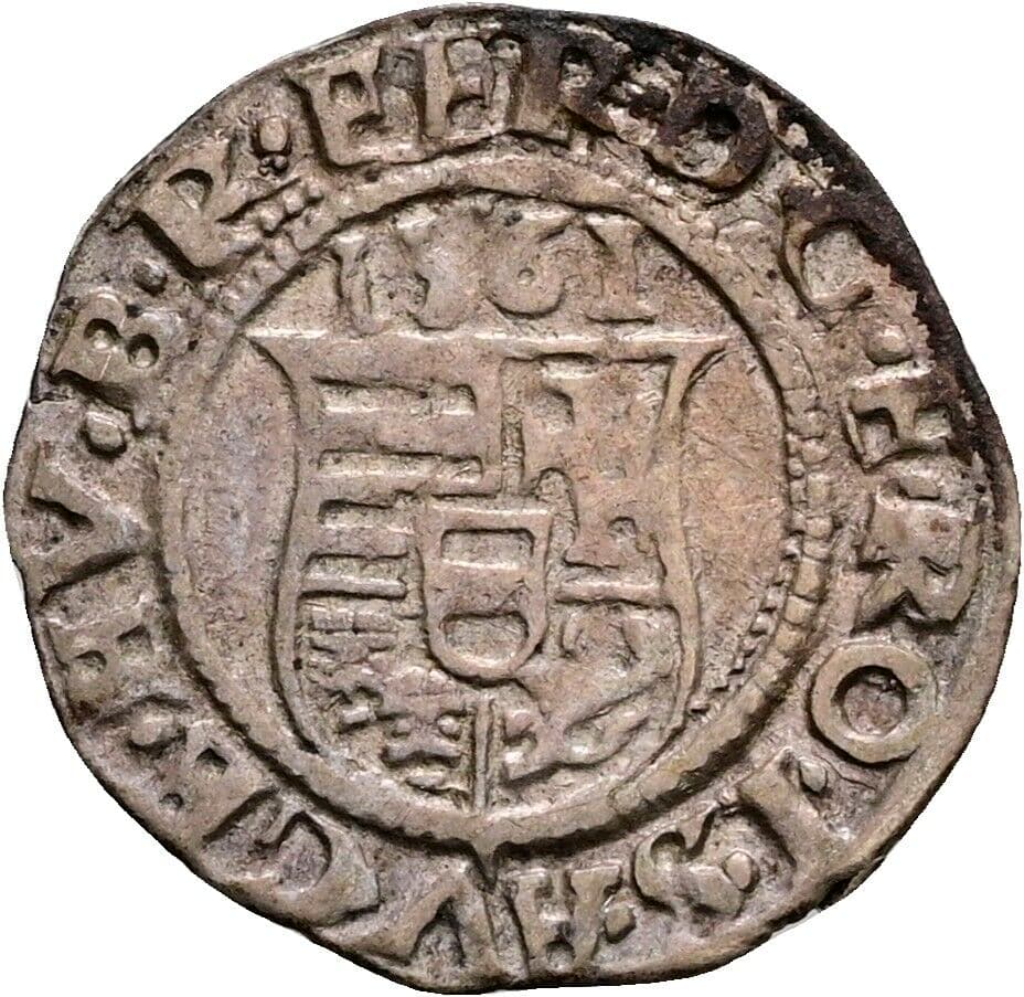 Denar 1561 KB – Rückseite