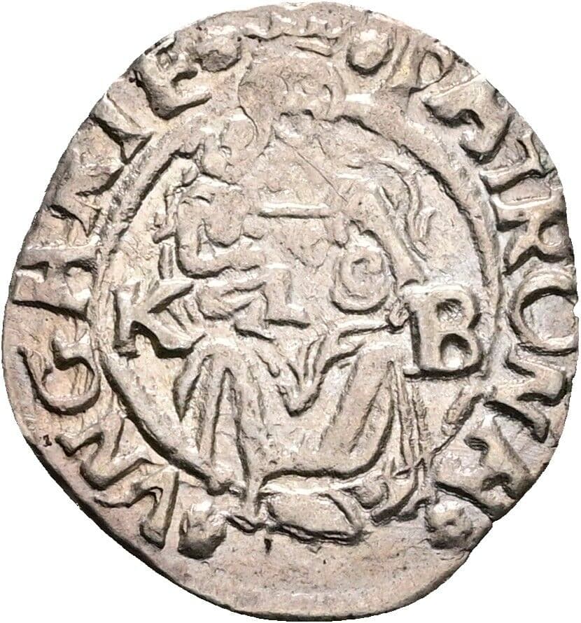 Denar Ferdinand I. 1546 – Vorderseite