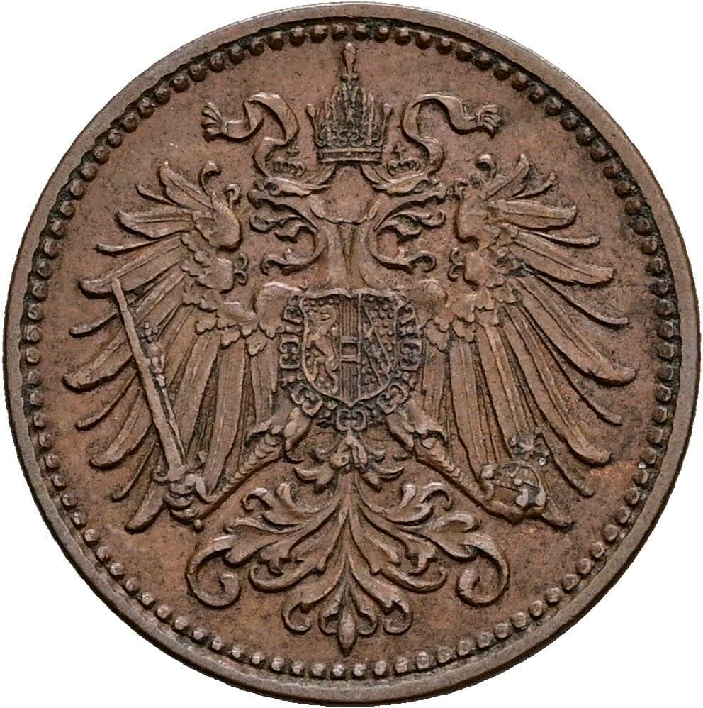 1 Heller Franz Joseph I. 1848-1916 1912 – Rückseite