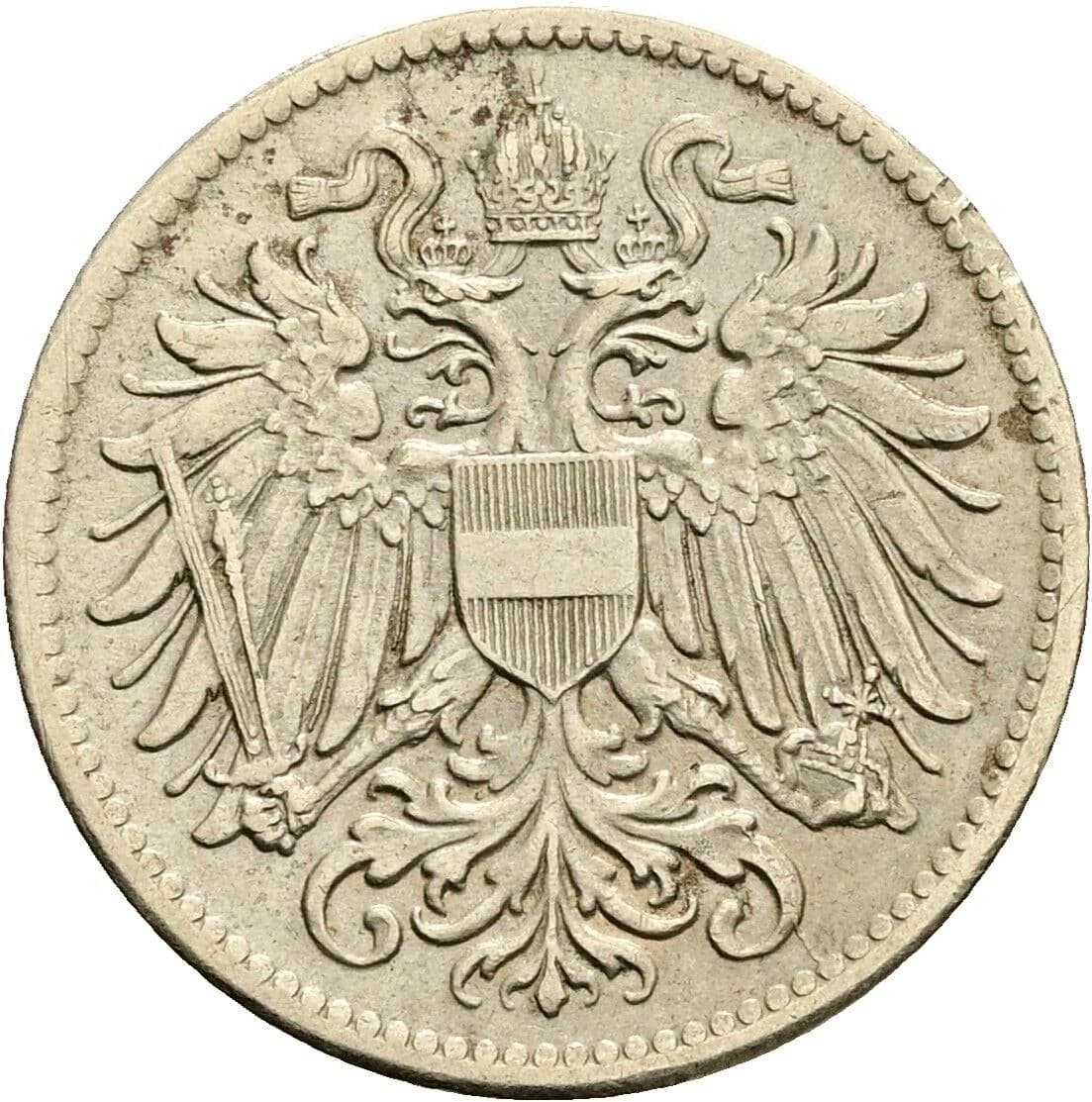 10 Heller Franz Joseph I. 1848-1916 1916 – Rückseite