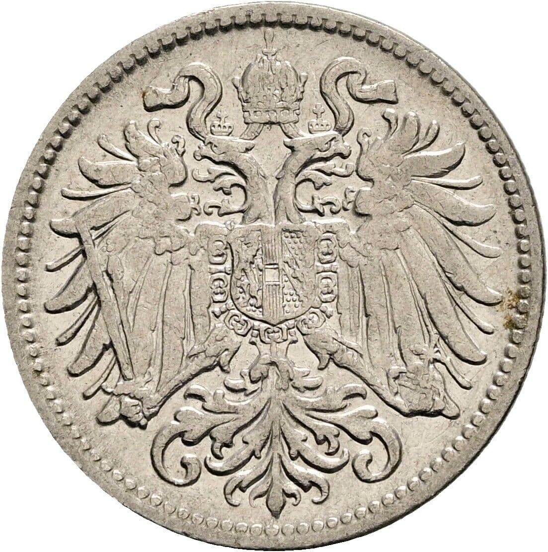 10 Heller Franz Joseph I. 1848-1916 1910 – Rückseite