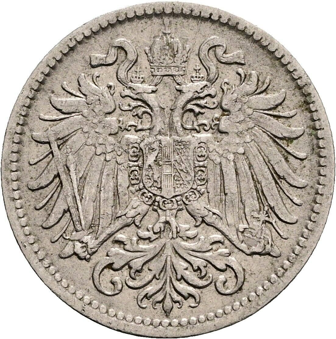 10 Heller Franz Joseph I. 1848-1916 1909 – Rückseite
