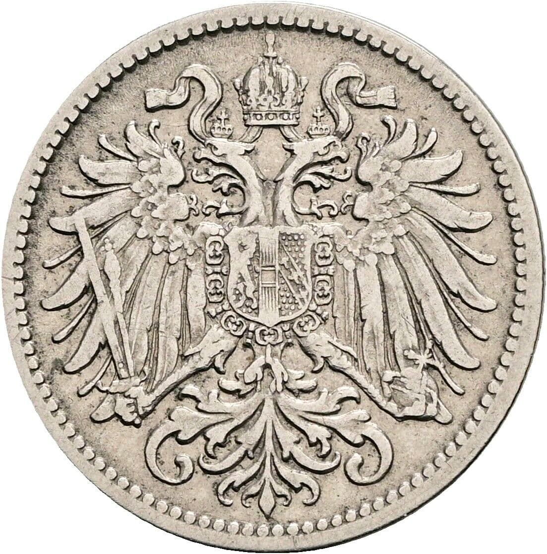 10 Heller Franz Joseph I. 1848-1916 1895 – Rückseite