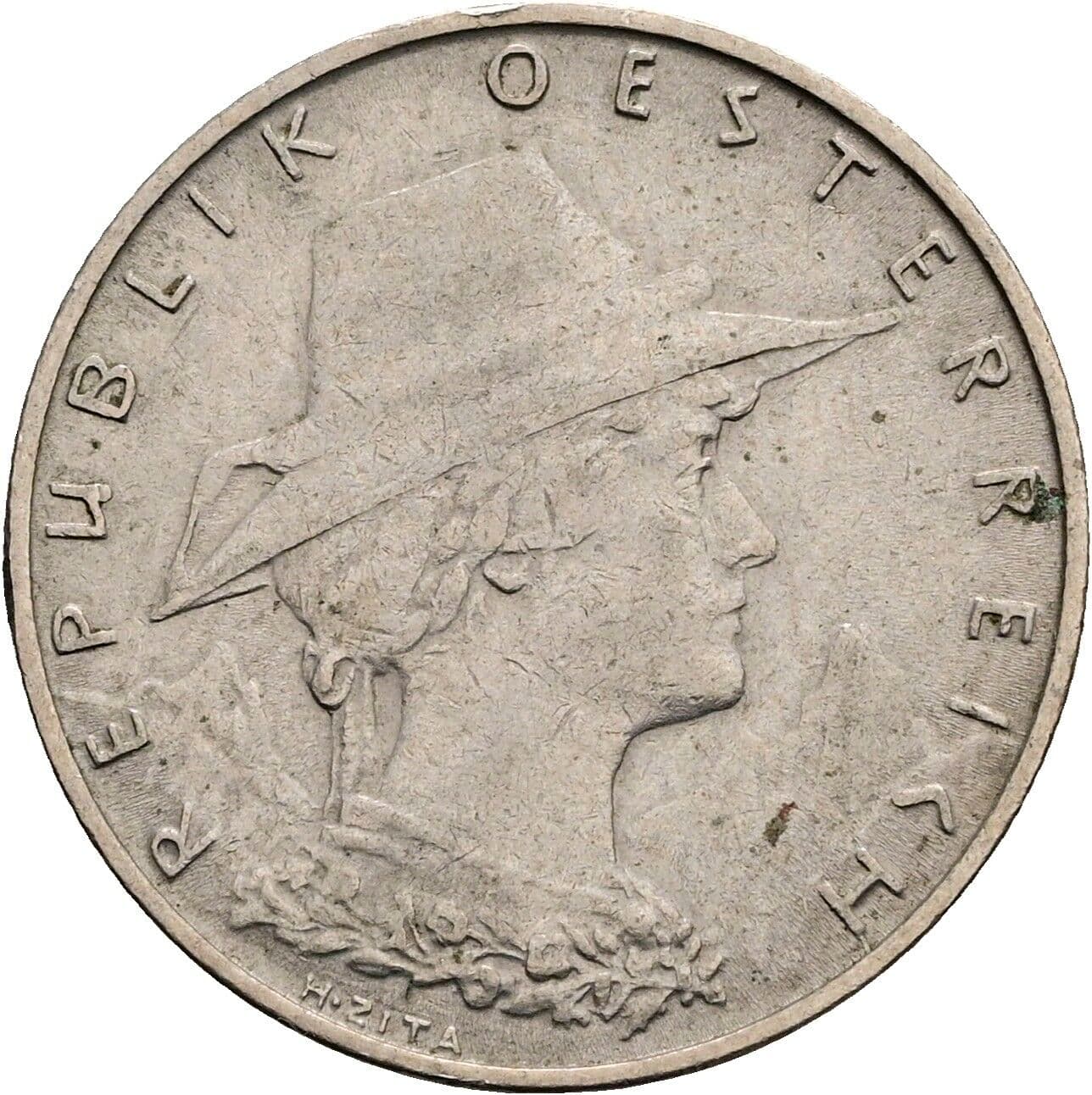 10 Groschen 1925 – Vorderseite