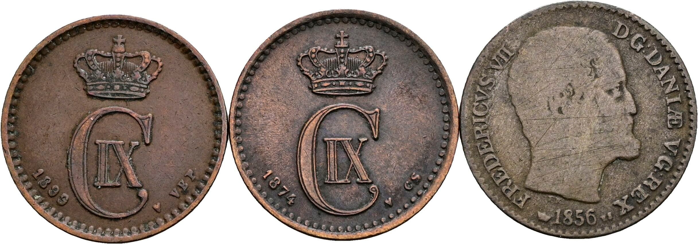 Lot 3 Stk. Kleinmünzen