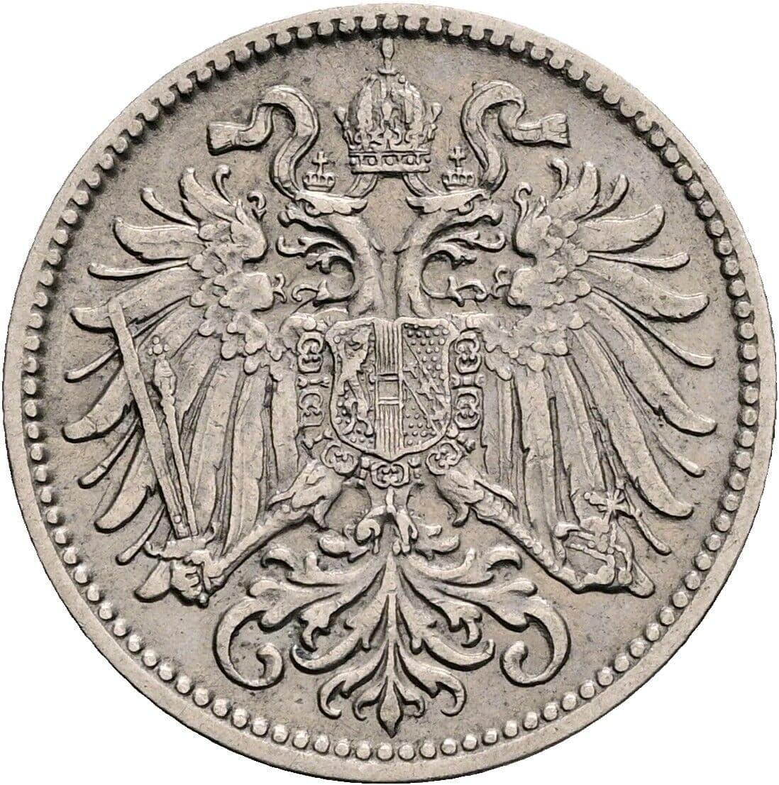 10 Heller Franz Joseph I. 1848-1916 1908 – Rückseite