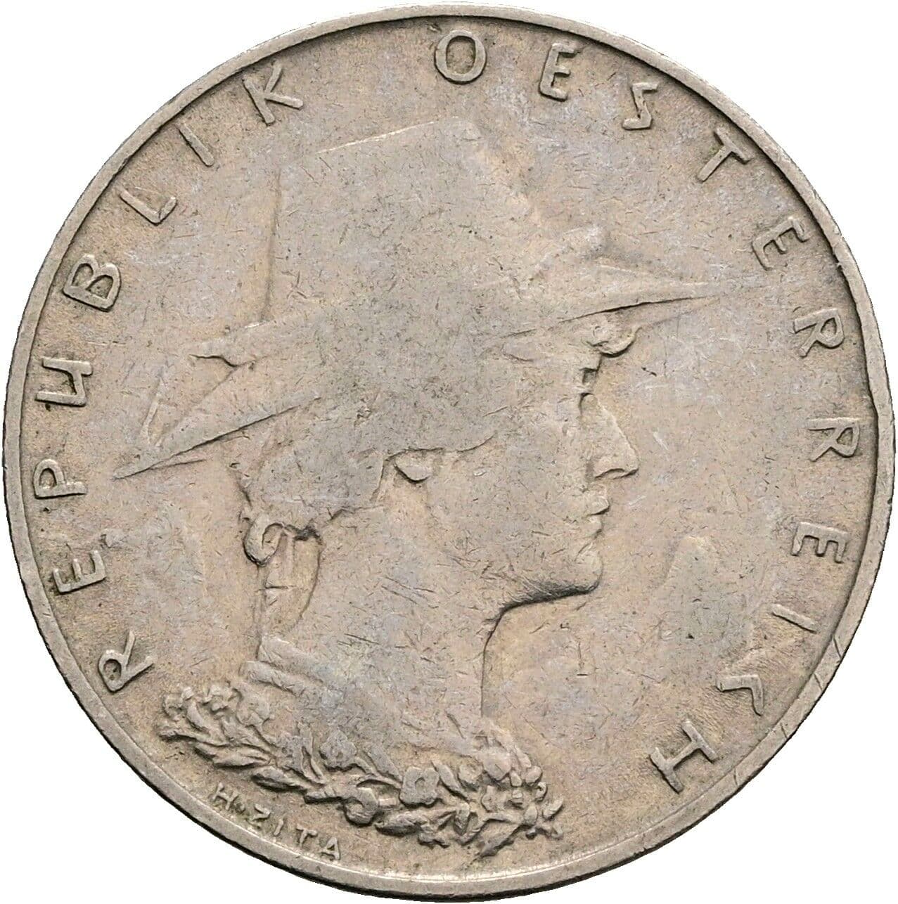 10 Groschen 1929 – Rückseite