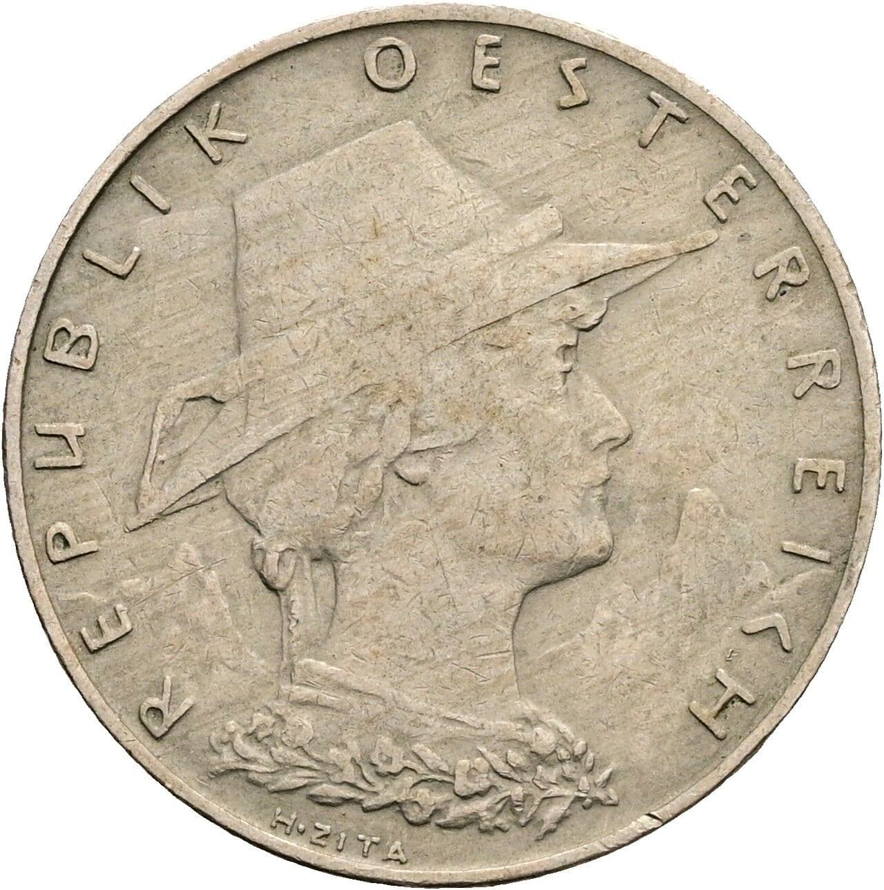 10 Groschen 1925 – Rückseite