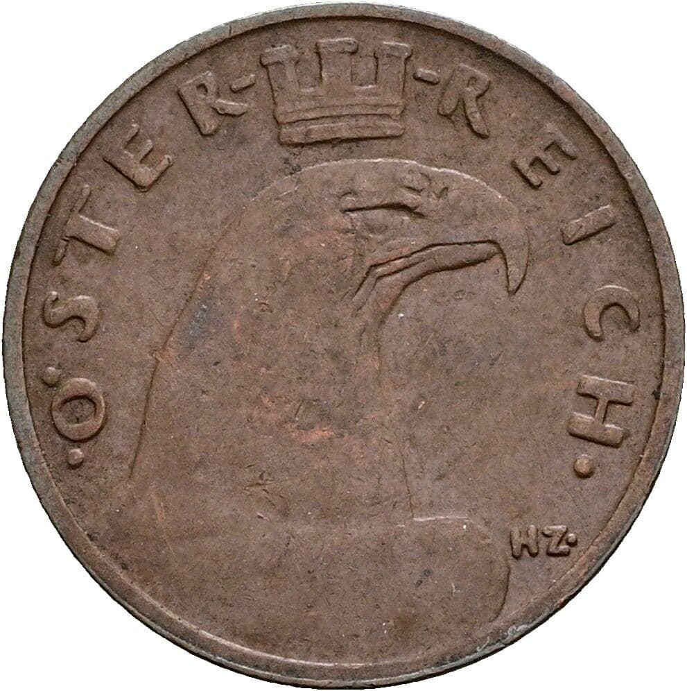 1 Groschen 1938 – Rückseite