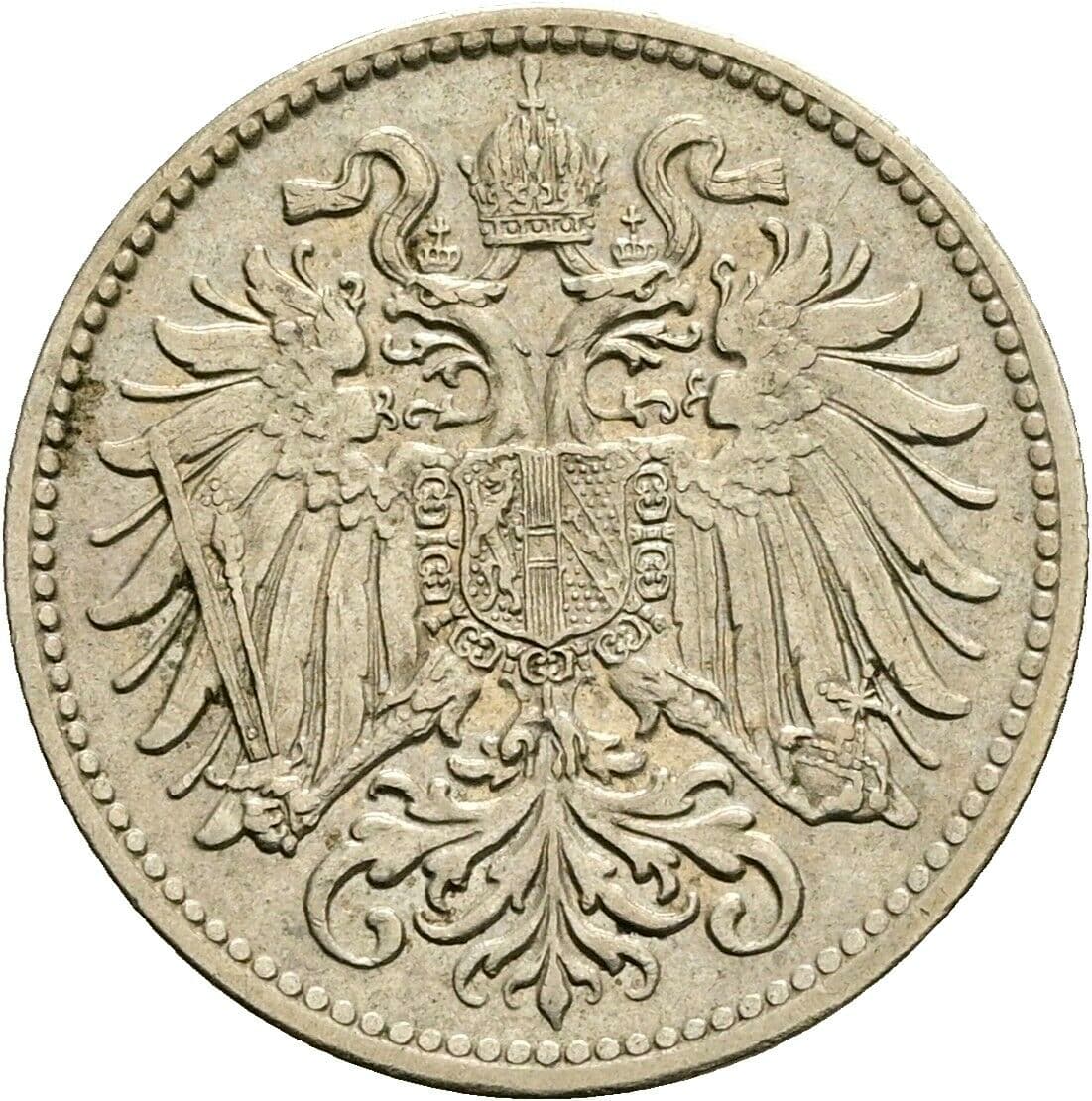 10 Heller Franz Joseph I. 1848-1916 1915 – Rückseite
